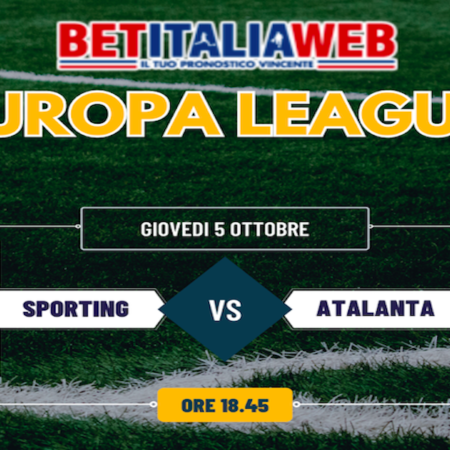 Pronostico Sporting Lisbona-Atalanta: Probabili formazioni, risultato esatto e quote Europa League