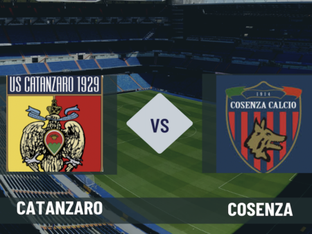 Pronostico Catanzaro-Cosenza: derby calabrese che chiude la 30° giornata di Serie B