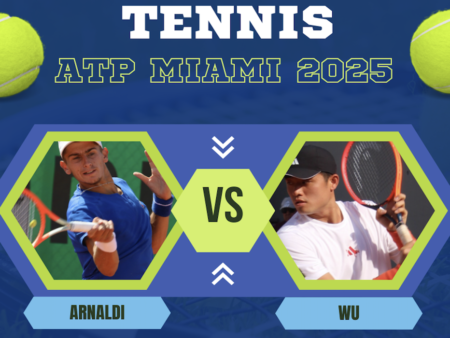 Pronostico Matteo Arnaldi-Yibing Wu: primo turno ATP Master 1000 Miami 2025